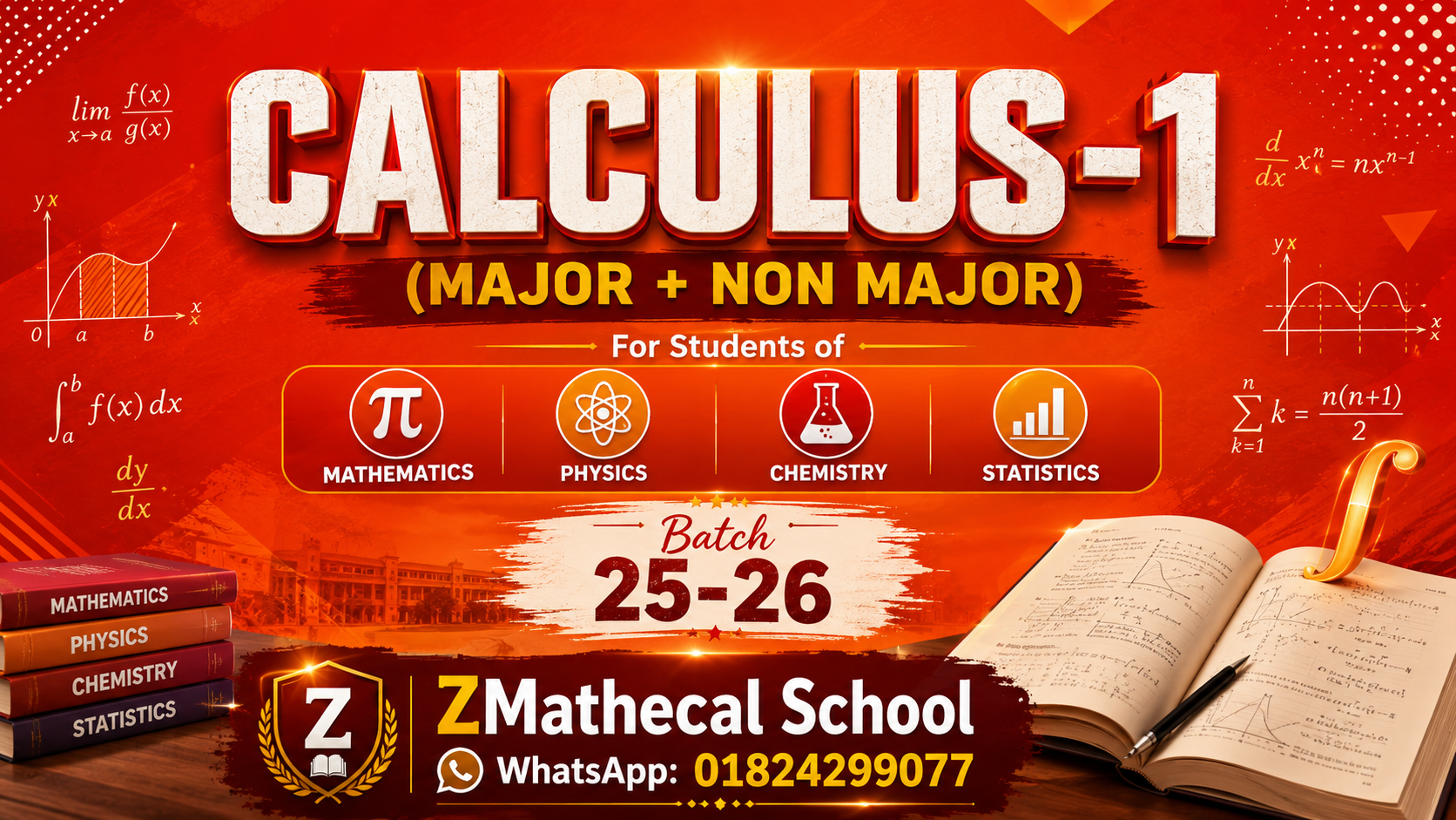 calculus-1 (25-26) major and non major