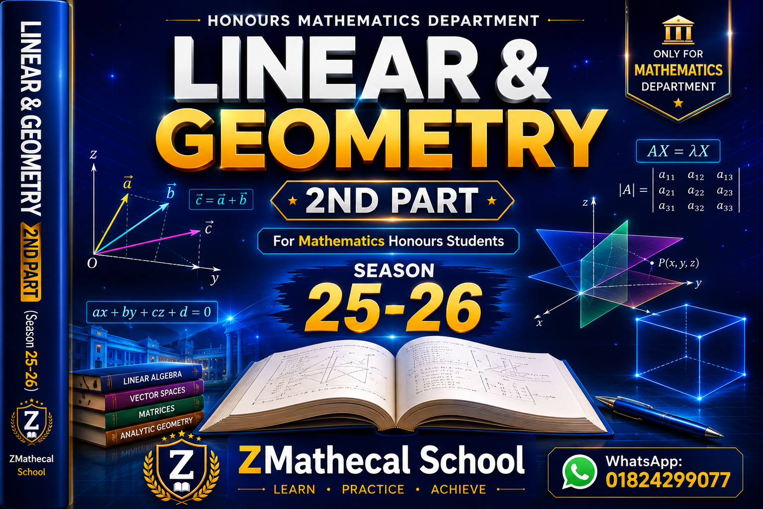 Linear and geometry 2nd part ( 25-26 )